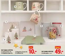 Lidl Det Gamle Apotek Juleservietter tilbud