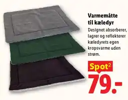 Lidl Spot² Varmemåtte til kæledyr tilbud