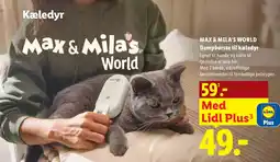 Lidl Max & Milas World Dampbørste til kæledyr tilbud