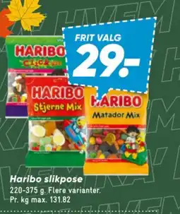 Bilka Haribo slikpose tilbud