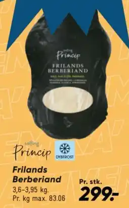 Bilka Princip Frilands Berberiand tilbud