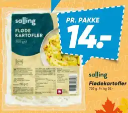 Bilka salling flødekartofler tilbud