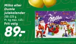 Bilka Milka julekalender tilbud