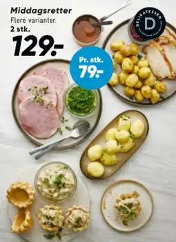 Bilka Delikatessen Middagsretter tilbud