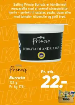 Bilka Salling Princip Burrata tilbud