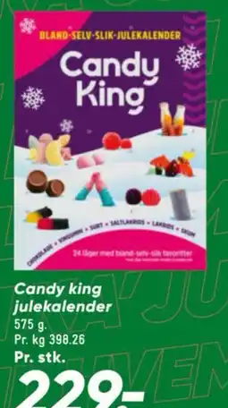 Bilka Candy King julekalender tilbud