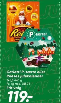 Bilka Carletti P-tærte tilbud