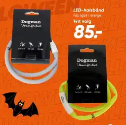Bilka Dogman LED-halsbånd tilbud