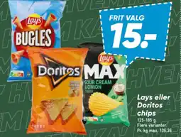 Bilka Lays eller Doritos chips tilbud