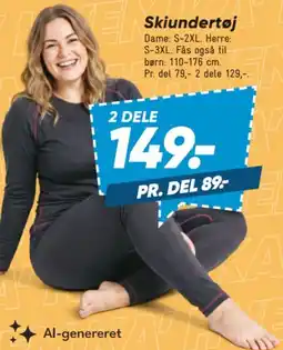 Bilka Skiundertøj tilbud