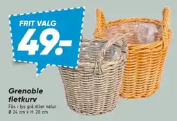 Bilka Grenoble fletkurv tilbud