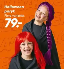 Bilka Halloween paryk tilbud