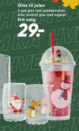 Bilka Glas til julen tilbud