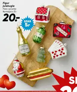 Bilka Figur julekugle tilbud