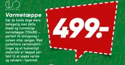 Bilka Essential varmetæppe tilbud