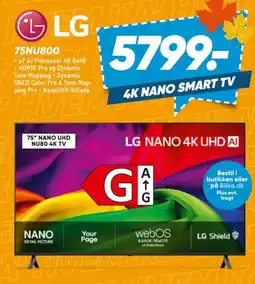 Bilka LG 4K Nano Smart TV tilbud