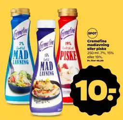 Netto Cremefine madlavning eller piske tilbud
