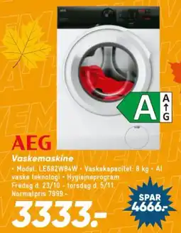 Bilka AEG Vaskemaskine tilbud