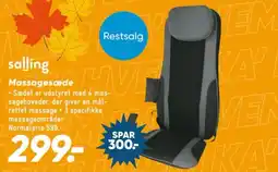 Bilka salling Massagesæde tilbud