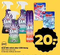 Netto Bref WC-stick eller Cillit Bang tilbud
