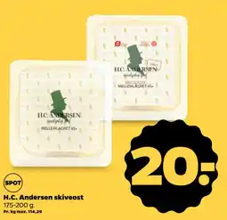 Netto H.C. Andersen skiveost tilbud