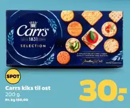 Netto Carrs kiks til ost tilbud