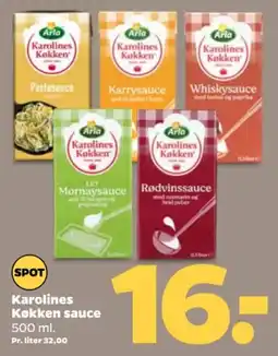 Netto Karolines Køkken sauce tilbud