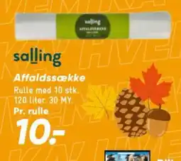 Bilka salling affaldssække tilbud