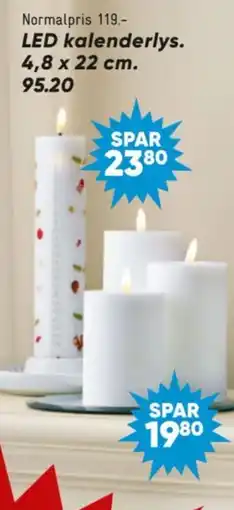 Bilka LED kalenderlys tilbud