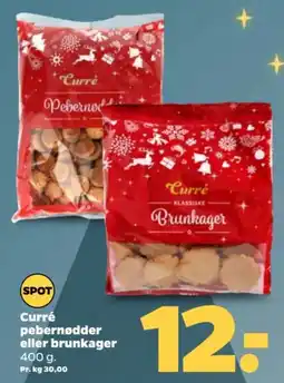 Netto Curré pebernødder eller brunkager tilbud