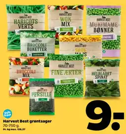 Netto Harvest Best grøntsager tilbud