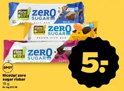 Netto RiceUp! zero sugar risbar tilbud