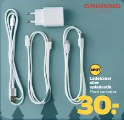 Netto Grundig ladekabel eller opladestik tilbud