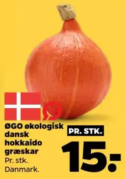 Netto ØGO økologisk hokkaido græskar tilbud