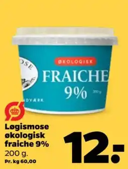 Netto Løgismose fraiche 9% tilbud