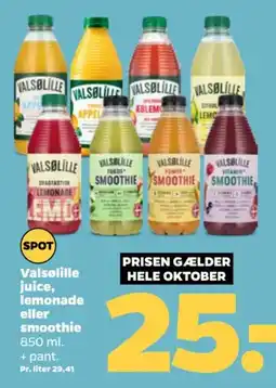 Netto Valsølille juice, lemonade eller smoothie tilbud