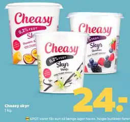 Netto Cheasy skyr tilbud