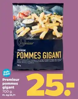 Netto Premieur pommes gigant tilbud