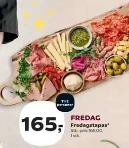 Kvickly Fredag Fredagstapas tilbud