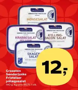 Kvickly Graasten Sønderjyske Fristelser pålægssalat tilbud