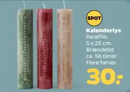Netto Spot Kalenderlys tilbud