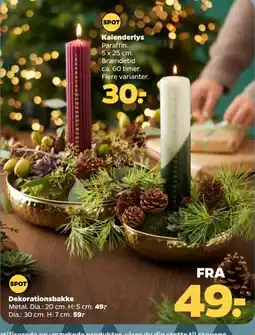 Netto Spot kalenderlys tilbud
