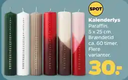 Netto Spot Kalenderlys tilbud