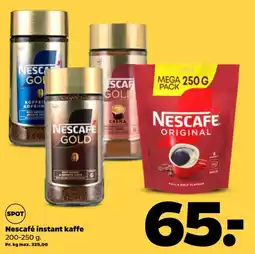 Netto Nescafe instant kaffe tilbud