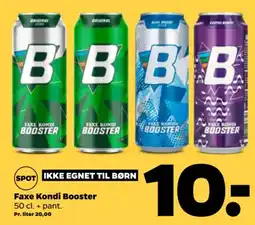 Netto Faxe Kondi Booster tilbud