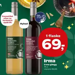 Kvickly Irma Hvidvins Gløgg tilbud