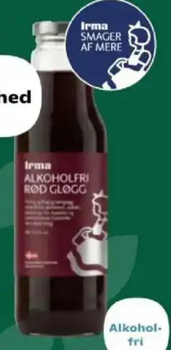 Kvickly Irma alkoholfri rød gløgg tilbud