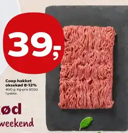 Kvickly Coop hakket oksekød tilbud