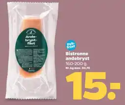 Netto Bistronne andebryst tilbud
