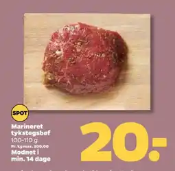 Netto Marineret tykstegsbøf tilbud